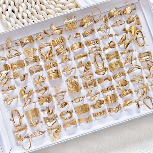 Elegant Gold Statement Ring – Timeless Everyday Style