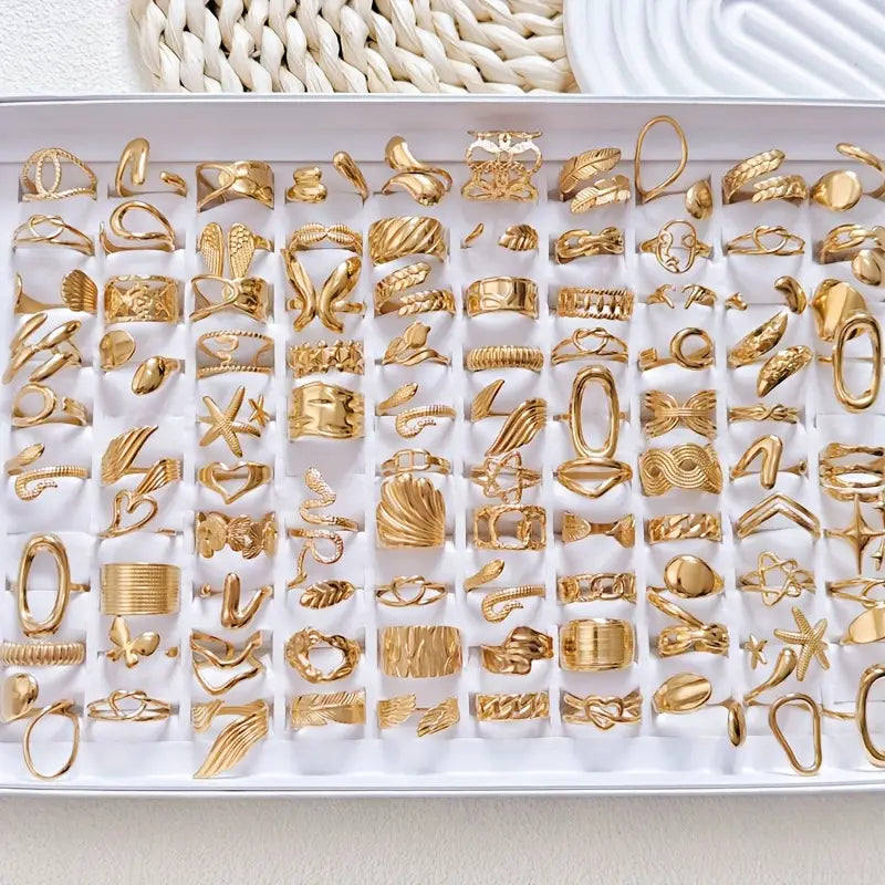 Elegant Gold Statement Ring – Timeless Everyday Style